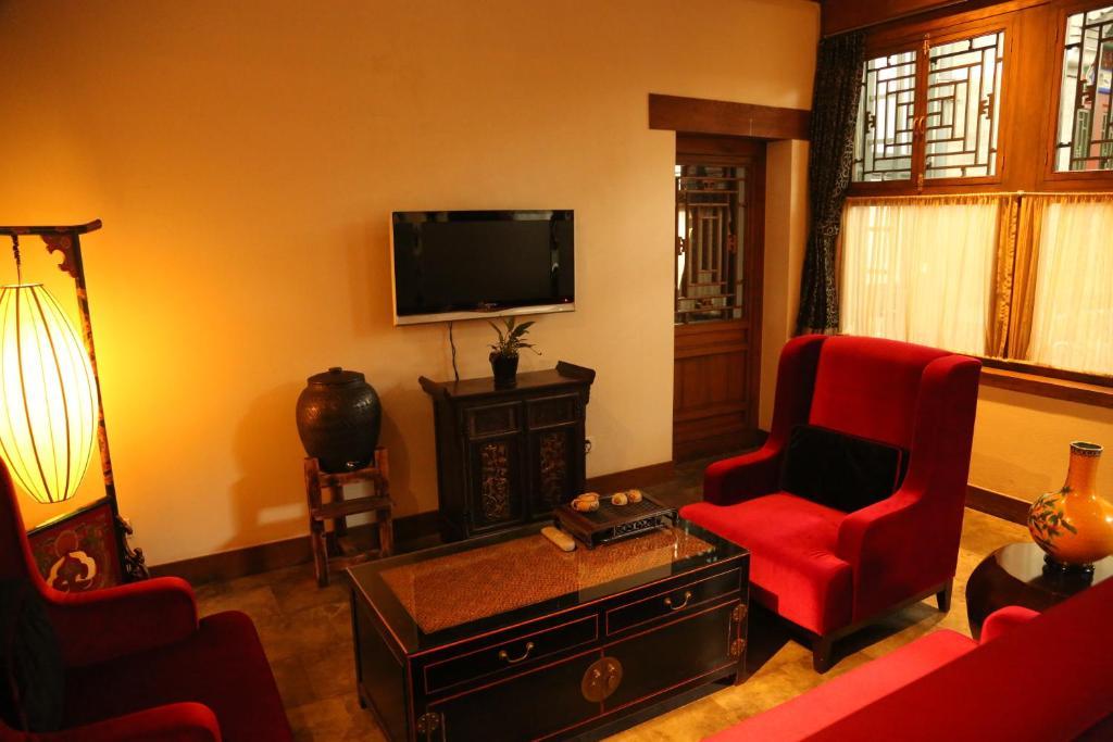 Beijing Shichahai Sandlwood Boutique Courtyard Quarto foto